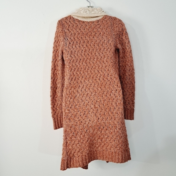 Anthropologie Knitted & Knotted Lilitz Shawl Chunky Knit Cardigan - Picture 3 of 11